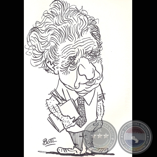 ELVIO ROMERO - - Caricatura de Botti - Año 1992